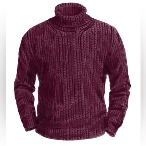 J. Peterman Whitby Fisherman's Turtleneck Sweater